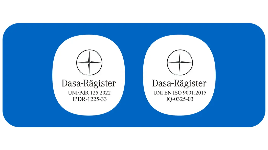 Certificazione ISO e UNI/PdR
